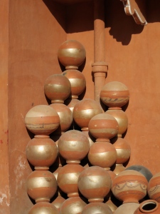 Pink pots in the Pink City